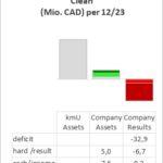 Finanzdaten aus der Analyse des Geschäftsberichts