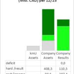 Finanzdaten aus der Analyse des Geschäftsberichts